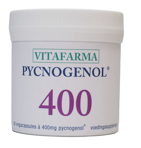 De sterkste Pycnogenol: 400 mg per vegacapsule. Nu met 25% korting.