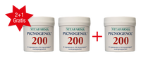 Pycnogenol 200, 90 vegacapsules, 2 + 1 GRATIS.