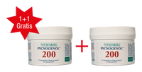 Pycnogenol 200 mg, 30 vegacapsules. Jubileumaanbieding: 1 + 1 GRATIS