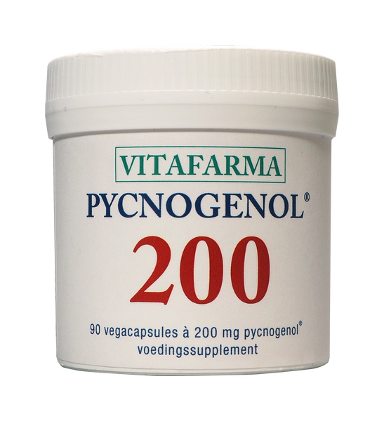 20 jaar VitaFarma = 20% korting. Pycnogenol 200, 90 vegacapsules