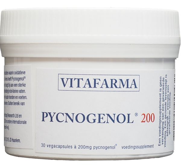 Pycnogenol 200 mg, 30 vegacapsules. Nu met 25% korting